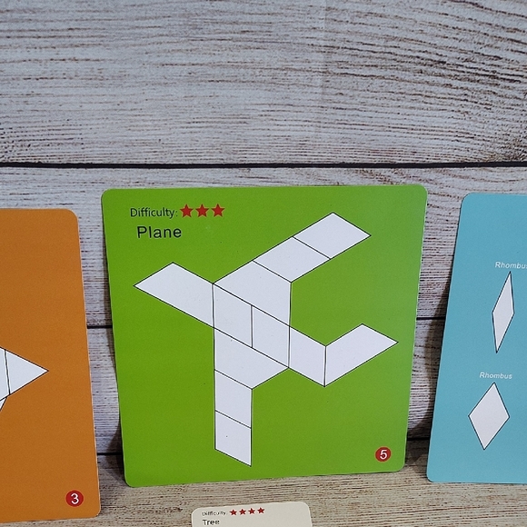 Colorful Geometric Pattern Blocks - Picture 11 of 16